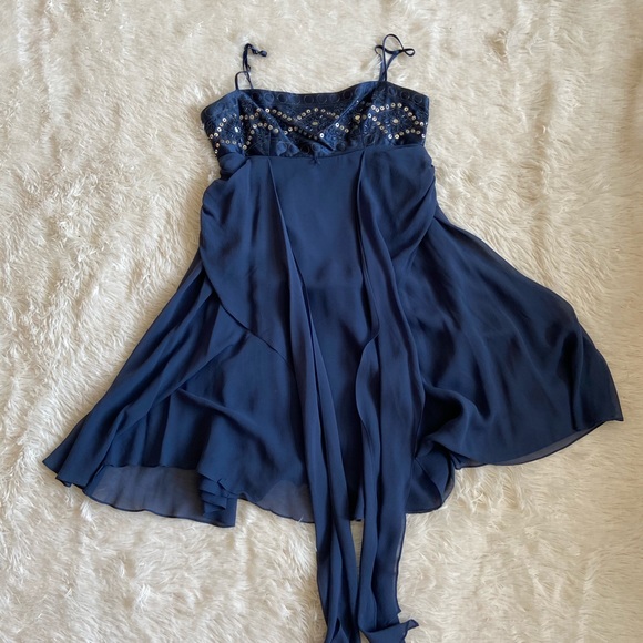 BCBGMaxAzria Dresses & Skirts - BCBGMAXAZRIA blue dress